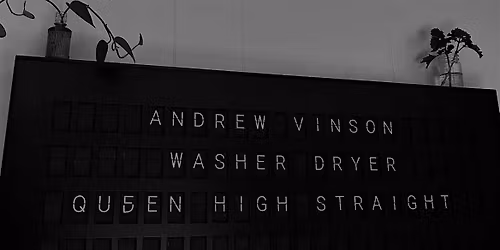 Queen High Straight w\/ Washer Dryer, Andrew Vinson at 926 Bar