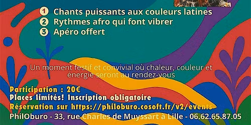 Afterwork  vibrant Chez PhilOburo !