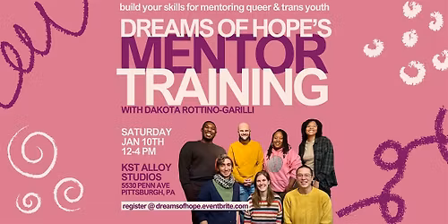 Dreams of Hope's Mentor Training with Dakota Rottino-Garilli