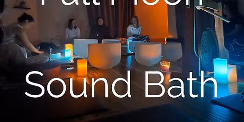 Women's Full Moon Reflection Sound Bath