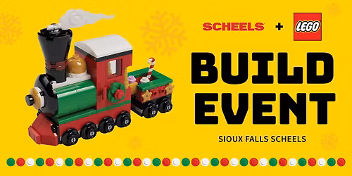 COMING SOON - Sioux Falls SCHEELS Holiday LEGO Build Event