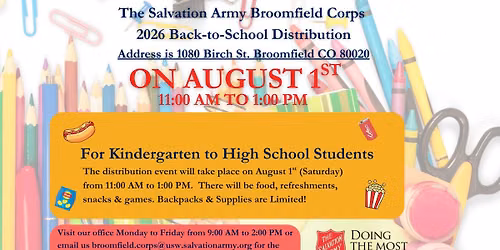 Back To School Distribution