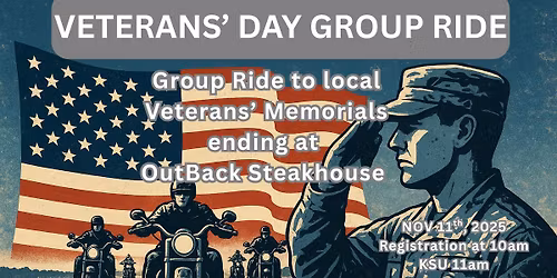 Veterans' Day Group Ride