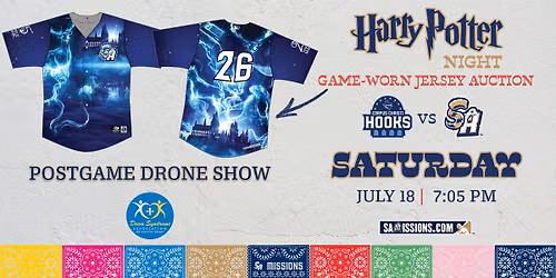7\/18 - Harry Potter Night vs. the Hooks