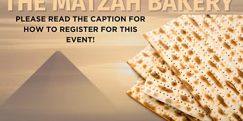 The Matzah Bakery