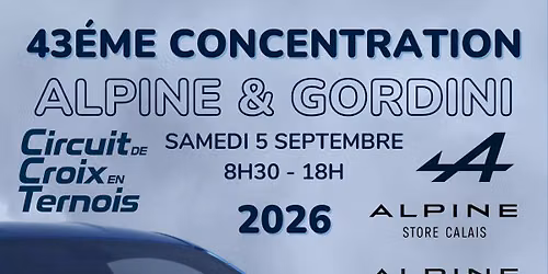 43\u00e9me Concentration Alpine & Gordini