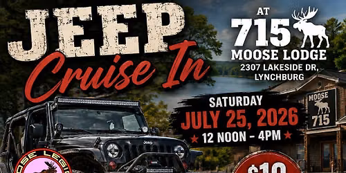 Moose Lodge 715 Jeep Cruise-In