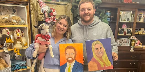 Paint and Sip with Baby Goats