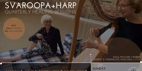 Svaroopa + Harp: Quarterly Healing Sessions