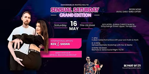 SENSUAL SATURDAY \u2013 GRAND EDITION | Dance Dublin