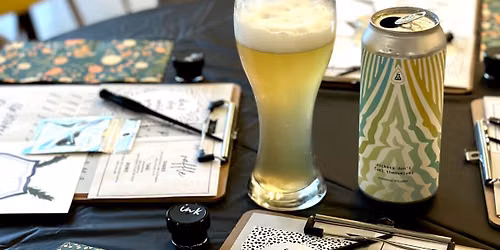Modern Calligraphy for Beginners at The Great American Beer Hall
