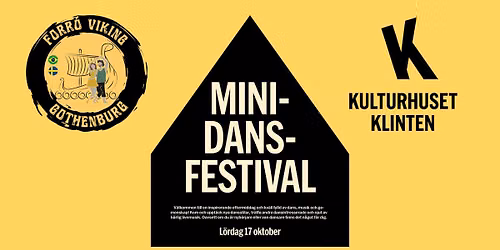 MINIDANSFESTIVAL med Forr\u00f3 Viking! 