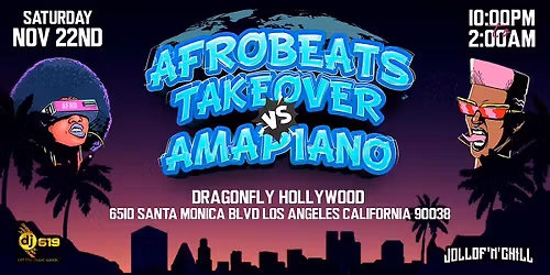 AFROBEATS TAKEOVER VS AMAPIANO