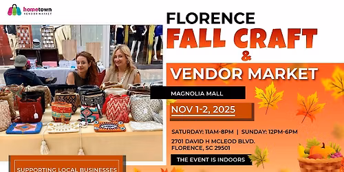 Florence Fall Craft and Vendor Market