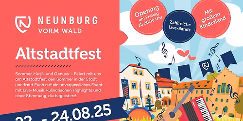 Altstadtfest Neunburg vorm Wald