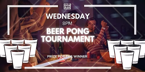 Beer Pong Tournament