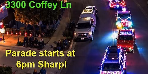Coffey Park Holiday Parade