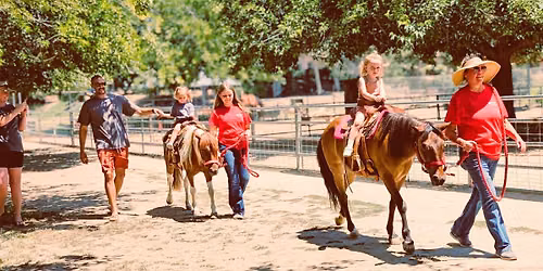 Pony Rides in September at Bates Nut Farm