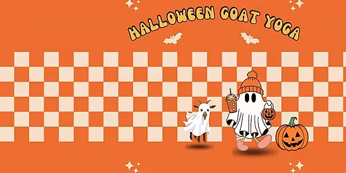 Halloween Baby Goat Yoga