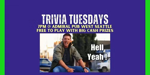 Tuesday Trivia at Admiral Pub
