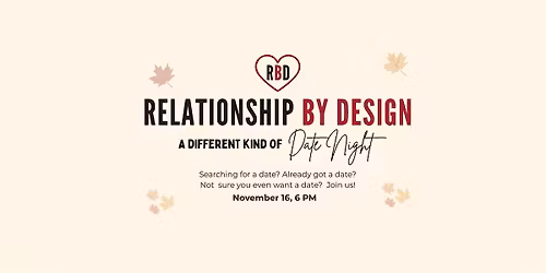Relationship by Design: A Different Kind of Date Night