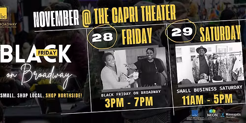 Holiday Makers Market: Black Friday on Broadway!
