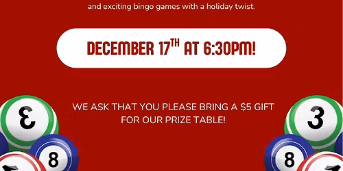 Christmas Bingo Night at SRC