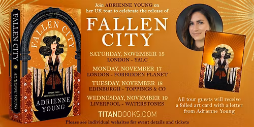 Adrienne Young In-Conversation event for Fallen City