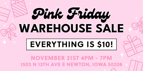 Pulse Boutique Pink Friday Warehouse Sale