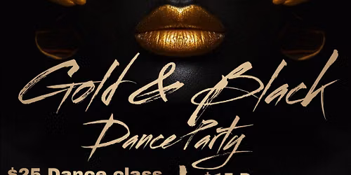Black and Gold Salsa Dance Social!!