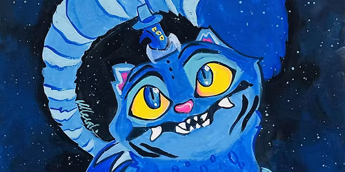 Mali's Art Studio Sip n Paint Morning - Derpy