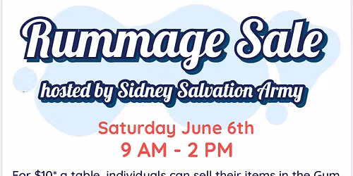 Rummage Sale