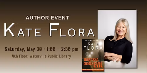 Author Event: Kate Flora