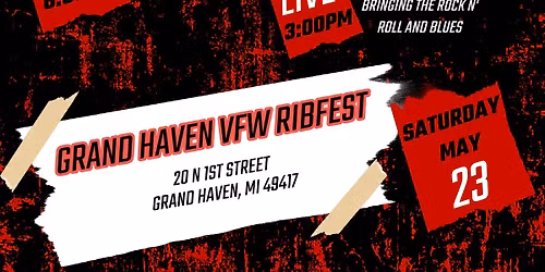 RICK DEEZ AT GRAND HAVEN VFW RIBFEST