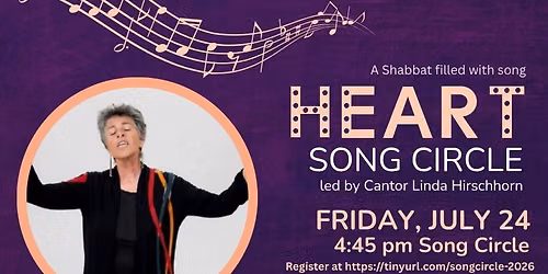 Heart Song Circle with Cantor Linda Hirschhorn