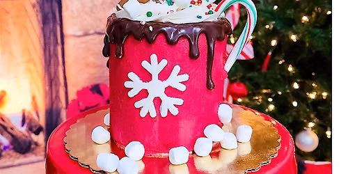 Hot Cocoa Mug CAKE Class