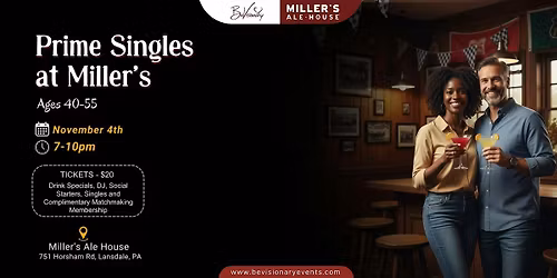 Prime Singles at Miller's