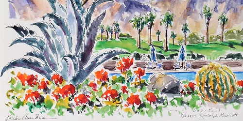 Sketch at The Desert Springs Marriott 
