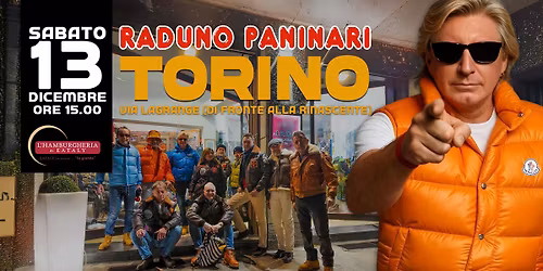 Raduno PANINARI di Torino il 13\/12\/2025 (Rinascente)