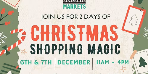 Observer Building Indoor Christmas Market Weekend Day 2