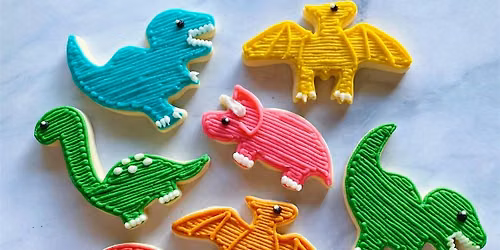 Dinosaur Cookie Decorating with Michelle Moore of Joy to go Bakery