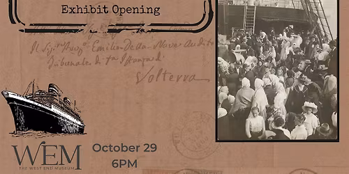Voyages of Hope: Immigrant Journeys to Boston Exhibit Opening
