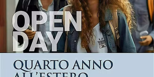 Open Day \u2013 Quarto Anno all\u2019Estero