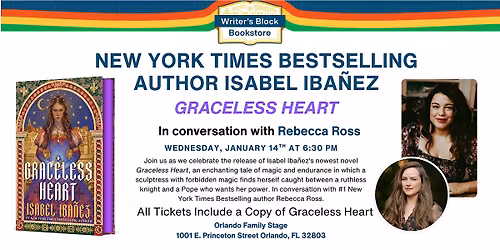 Isabel Ibanez in Conversation with Rebecca Ross