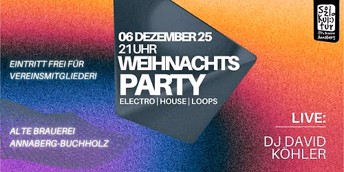 WEIHNACHTSPARTY MIT DJ DAVID K\u00d6HLER