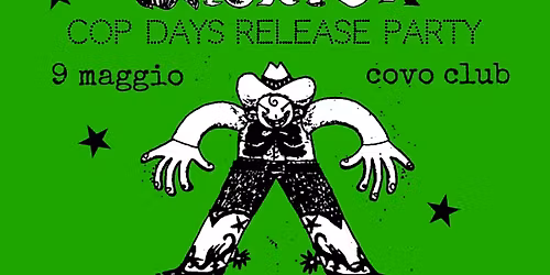 KOMAROV MAGNIFICENT BACKFLIP \u201cCop Days\u201d release party at Covo Club, Bologna