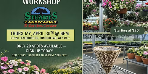 Hanging Basket Workshop