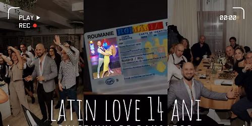 Aniversare LATIN LOVE 14 Ani ❤️ Buletinul de Dansator