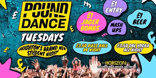 POUND DANCE | Tuesdays @ Horizon 9\/12