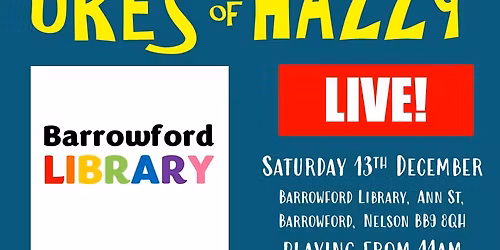 The Ukes of Hazzy LIVE! at Barrowford Library's Christmas Morning